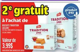 Metro BISCUITS TRADITION LECLERC | LECLERC COOKIES offer