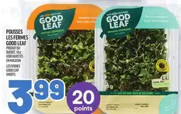 Metro POUSSES LES FERMES GOOD LEAF | GOOD LEAF SHOOTS offer
