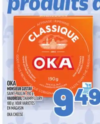 Metro OKA MONSIEUR GUSTAV | OKA CHEESE offer