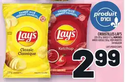 Metro CROUSTILLES LAY'S | LAY'S POTATO CHIPS offer