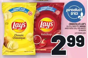 Metro CROUSTILLES LAY'S | LAY'S POTATO CHIPS offer