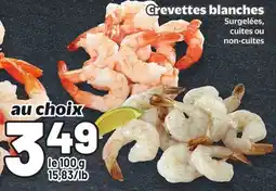 Metro CREVETTES BLANCHES offer