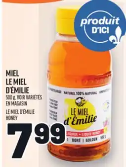 Metro MIEL LE MIEL D'ÉMILIE | LE MIEL D'ÉMILIE HONEY offer