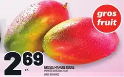 Metro GROSSE MANGUE ROUGE | LARGE RED MANGO offer