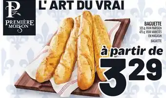 Metro BAGUETTE PREMIÈRE MOISSON | PREMIÈRE MOISSON BAGUETTE offer