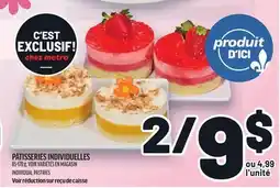 Metro PÂTISSERIES INDIVIDUELLES | INDIVIDUAL PASTRIES offer