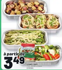 Metro LÉGUMES COUPÉS | CUT VEGETABLES offer