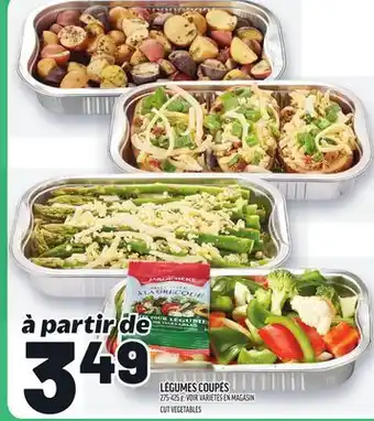 Metro LÉGUMES COUPÉS | CUT VEGETABLES offer