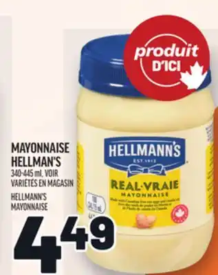 Metro MAYONNAISE HELLMAN'S | HELLMANN'S MAYONNAISE offer