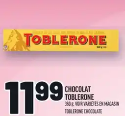 Metro CHOCOLAT TOBLERONE | TOBLERONE CHOCOLATE offer