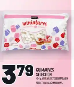 Metro GUIMAUVES SELECTION | SELECTION MARSHMALLOWS offer