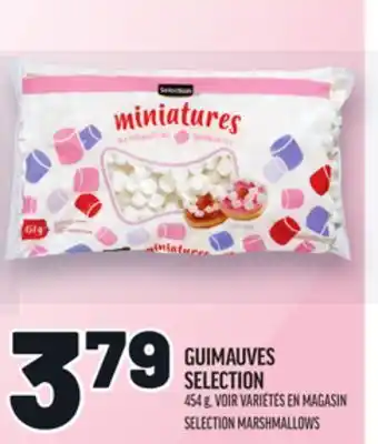 Metro GUIMAUVES SELECTION | SELECTION MARSHMALLOWS offer