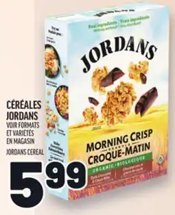 Metro CÉRÉALES JORDANS | JORDANS CEREAL offer