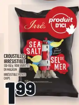 Metro CROUSTILLES IRRÉSISTIBLE | IRRÉSISTIBLE POTATO CHIPS offer