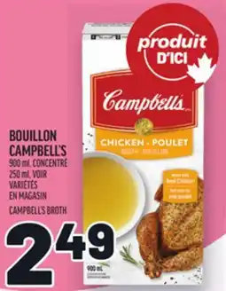 Metro BOUILLON CAMPBELL'S | CAMPBELL'S BROTH offer