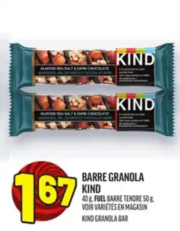 Metro BARRE GRANOLA KIND | KIND GRANOLA BAR offer