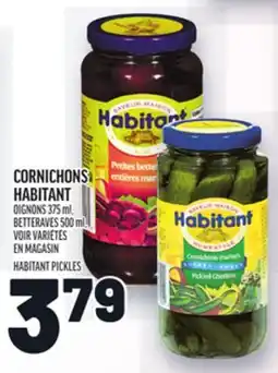 Metro CORNICHONS HABITANT | HABITANT PICKLES offer