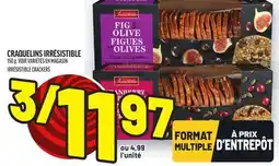 Metro CRAQUELINS IRRÉSISTIBLE | IRRÉSISTIBLE CRACKERS offer