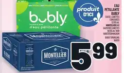 Metro EAU PÉTILLANTE BUBLY | BUBLY SPARKLING WATER offer