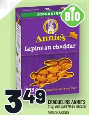 Metro CRAQUELINS ANNIE'S | ANNIE'S CRACKERS offer