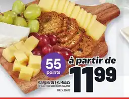 Metro PLANCHE DE FROMAGES| CHEESE BOARD offer