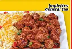 Metro BOULETTES GÉNÉRAL TAO offer