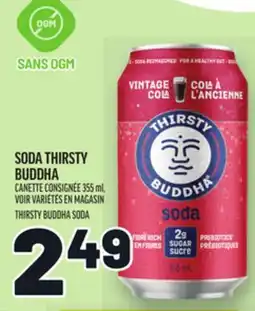 Metro SODA THIRSTY BUDDHA | THIRSTY BUDDHA SODA offer