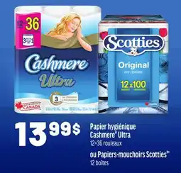 Metro PAPIER HYGIÉNIQUE CASHMERE ULTRA offer