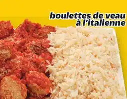 Metro BOULETTES DE VEAU À L'ITALIENNE offer