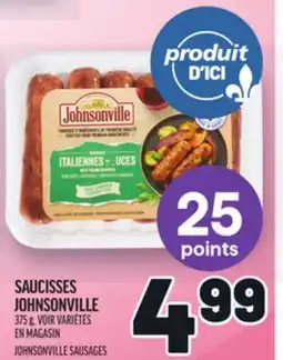 Metro SAUCISSES JOHNSONVILLE | JOHNSONVILLE SAUSAGES offer
