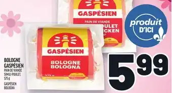 Metro BOLOGNE GASPÉSIEN | GASPÉSIEN BOLOGNA offer