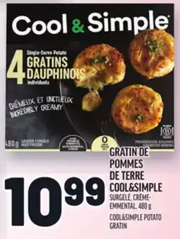 Metro GRATIN DE POMMES DE TERRE COOL&SIMPLE | COOL & SIMPLE POTATO GRATIN offer