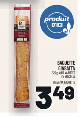 Metro BAGUETTE CIABATTA | CIABATTA BAGUETTE offer
