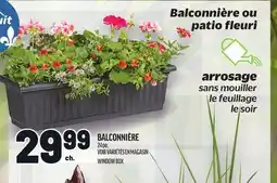 Metro BALCONNIÈRE | WINDOW BOX offer