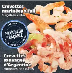 Metro CREVETTES SAUVAGES D'ARGENTINE offer