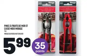 Metro PINCE À FRUITS DE MER ET CASSE - NOIX MIRAGE | MIRAGE SEAFOOD & NUT CRACKER offer