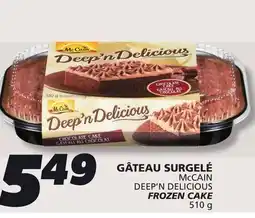 IGA DEEP'N DELICIOUS FROZEN CAKE offer