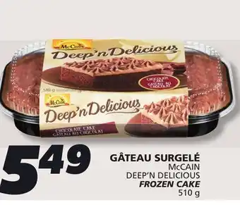 IGA DEEP'N DELICIOUS FROZEN CAKE offer