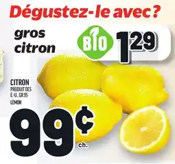 Metro CITRON | LEMON offer