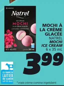 IGA NATREL MOCHI ICE CREAM offer