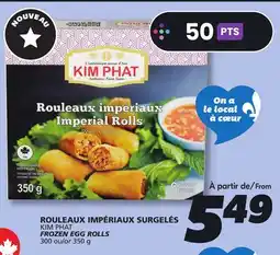IGA KIM PHAT FROZEN EGG ROLLS offer