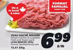 IGA LEAN MINCED VEAL offer