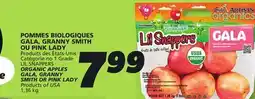 IGA LIL SNAPPERS ORGANIC APPLES GALA, GRANNY SMITH OR PINK LADY offer