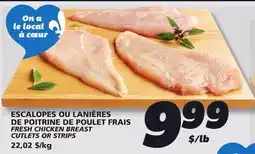 IGA FRESH CHICKEN BREAST CUTLETS OR STRIPS offer