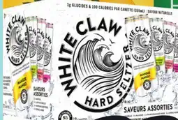 IGA WHITE CLAW ALCOHOLIC MALT BEVERAGE offer