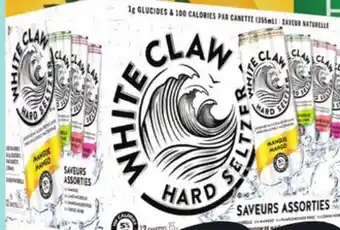 IGA WHITE CLAW ALCOHOLIC MALT BEVERAGE offer