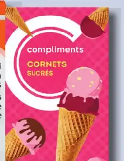 IGA COMPLIMENTS SUGAR CONES offer