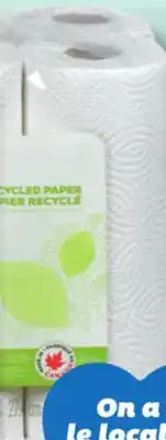 IGA COMPLIMENTS PAPER TOWELS, OR BATHROOM TISSUE offer