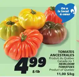 IGA HEIRLOOM TOMATOES offer