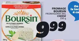 IGA BOURSIN FROMAGERIES BEL CHEESE offer